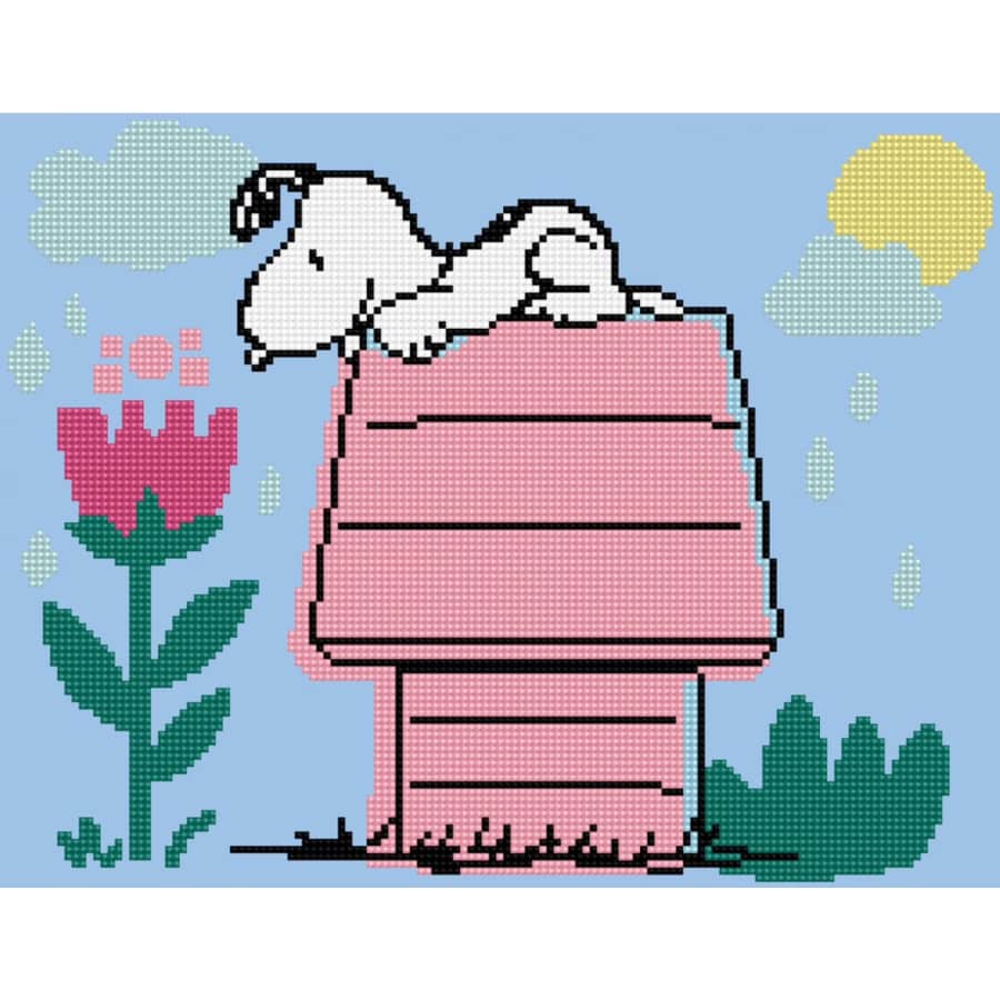 Diamond Dotz Snoopy's Dog House: $10.49