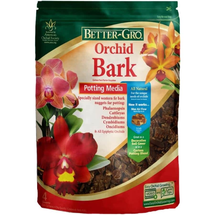 Better-Gro Orchid Bark 4-Quart Bag: $4.78 Better-Gro Orchid Bark 4-Quart Bag: $4.78