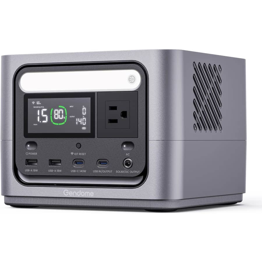 Gendome Go 300 288Wh Portable Power Station: $119.99