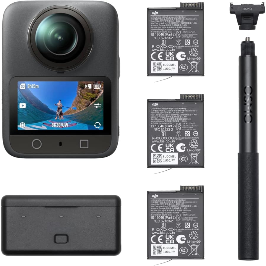 DJI Osmo Adventure Combo 8K 360 Camera: $454.99 DJI Osmo Adventure Combo 8K 360 Camera: $454.99