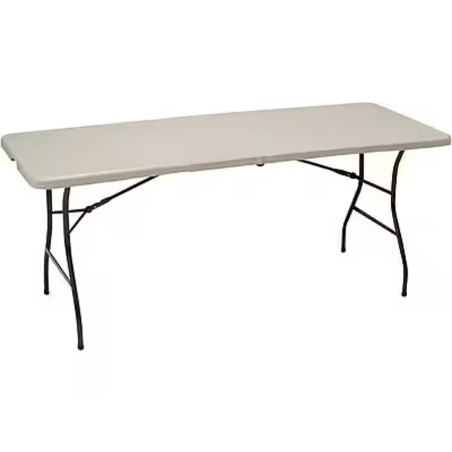 Staples 6-ft. Heavy-Duty Plastic Folding Table: $49.99 Staples 6-ft. Heavy-Duty Plastic Folding Table: $49.99