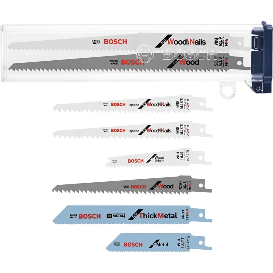 Bosch All-Purpose Reciprocating Saw 8-Piece Kit: $16 Bosch All-Purpose Reciprocating Saw 8-Piece Kit: $16
