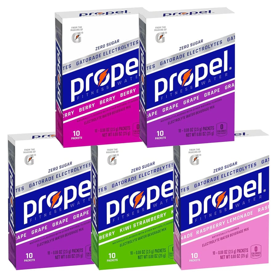Propel Fitness Water Powder 10-Count 5-Pack: $14 via Subscribe & Save