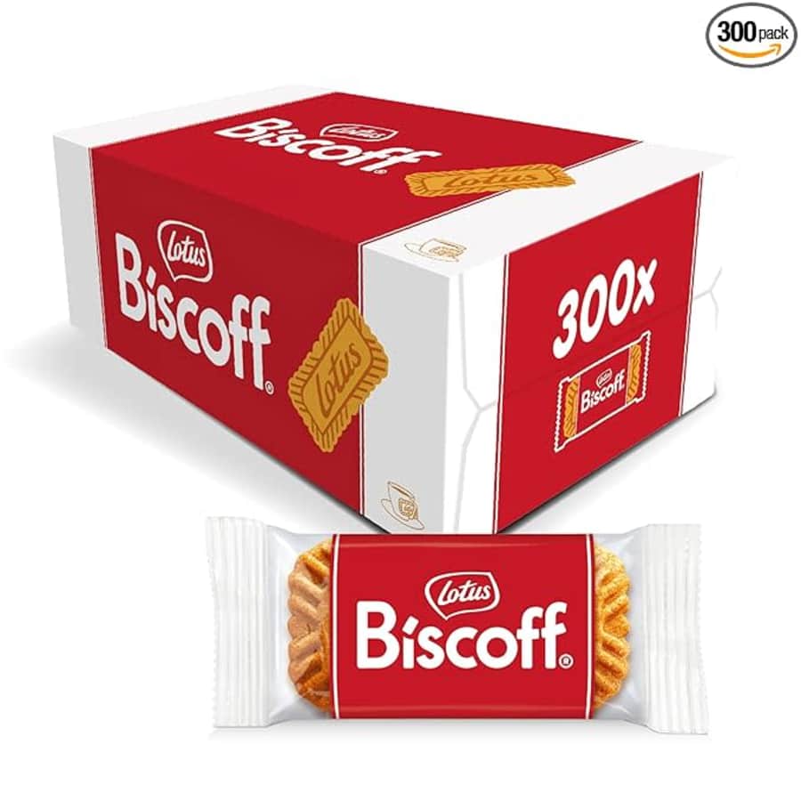 Lotus Biscoff Cookies 300 Count: $26 w/ Subscribe & Save Lotus Biscoff Cookies 300 Count: $26 w/ Subscribe & Save