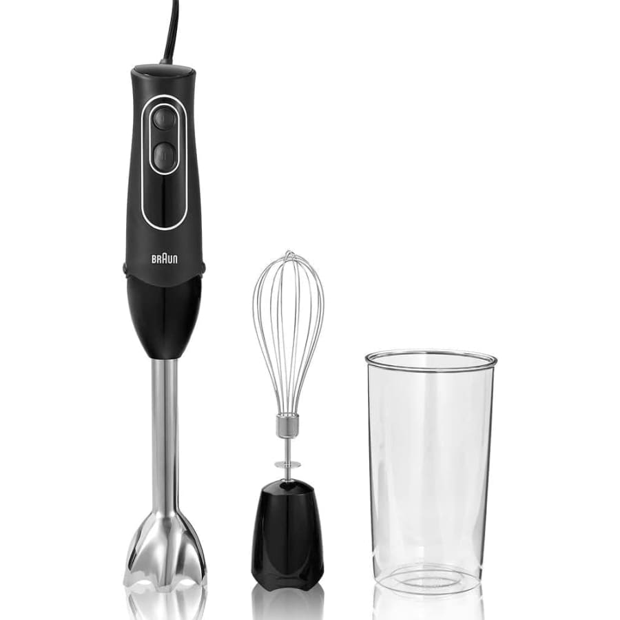 Braun MultiQuick 5 Immersion Hand Blender w/ Beaker + Whisk: $50 Braun MultiQuick 5 Immersion Hand Blender w/ Beaker + Whisk: $50