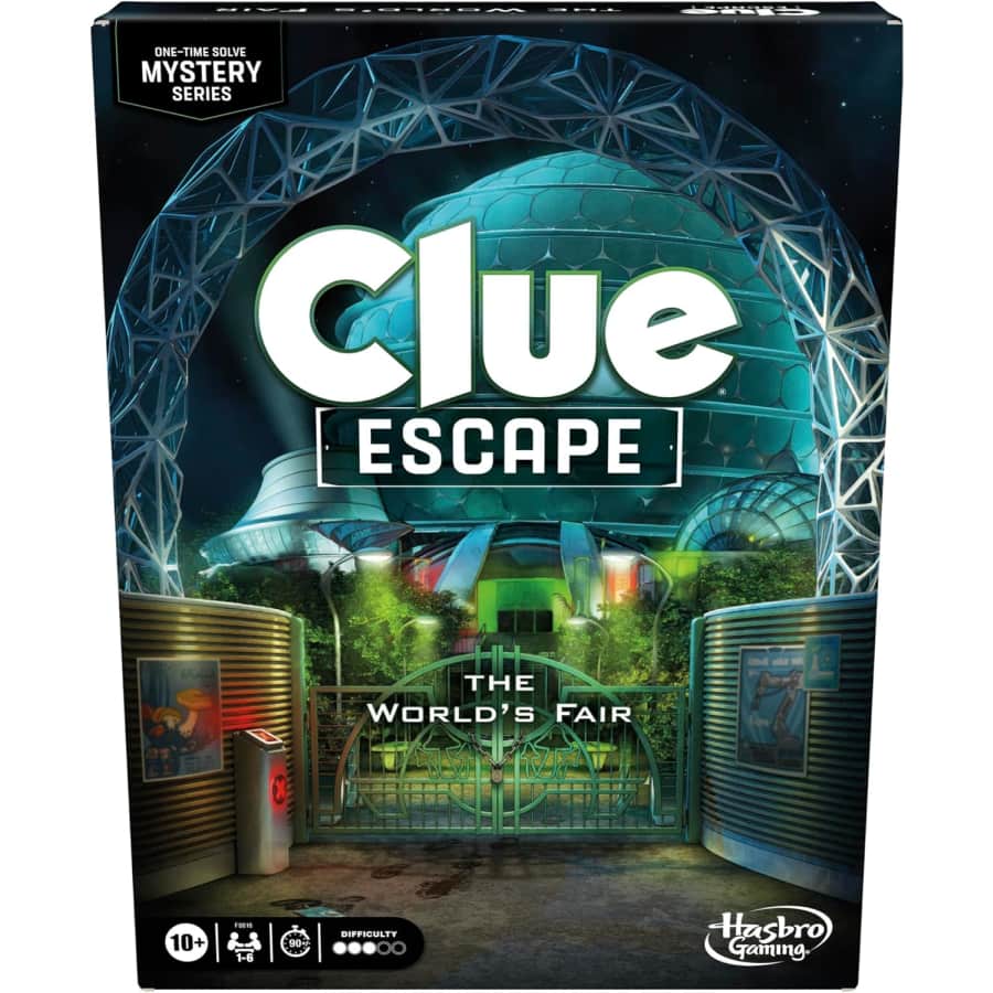 Hasbro Clue Escape: The World's Fair Board Game: $9.49 Hasbro Clue Escape: The World's Fair Board Game: $9.49