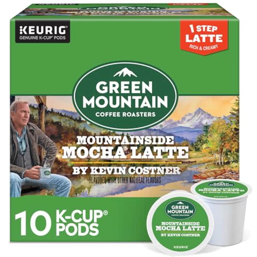 Green Mountain Coffee Mocha Latte K-Cup Pods 10-Count: $6.64 w/ Prime + Sub & Save Green Mountain Coffee Mocha Latte K-Cup Pods 10-Count: $6.64 w/ Prime + Sub & Save
