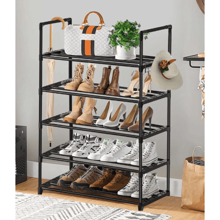 HadinEEon 5-Tier Shoe Rack: $15 HadinEEon 5-Tier Shoe Rack: $15