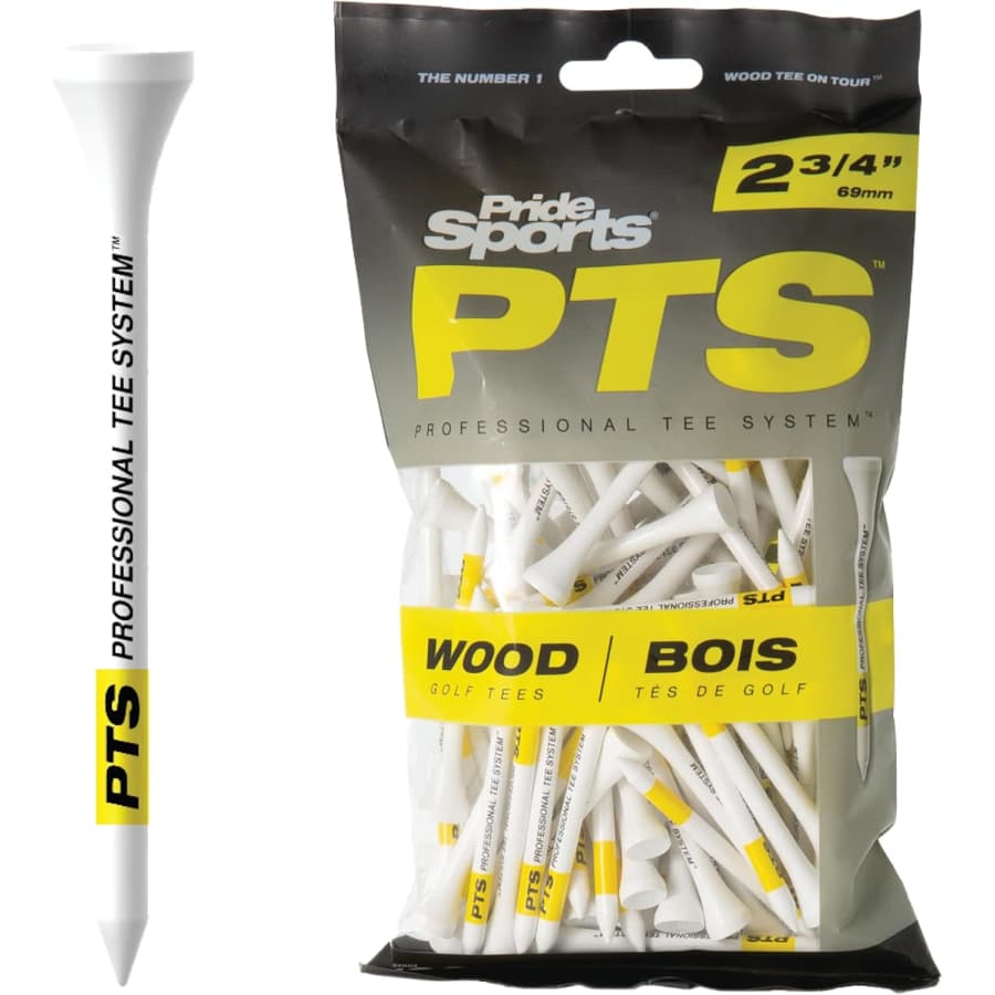 PrideSports 2-3/4" Wood Golf Tees 100-Pack: $2.99
