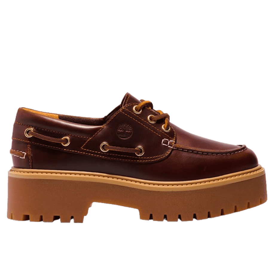Timberland Women's Stone Street Platform Boat Shoes: $140