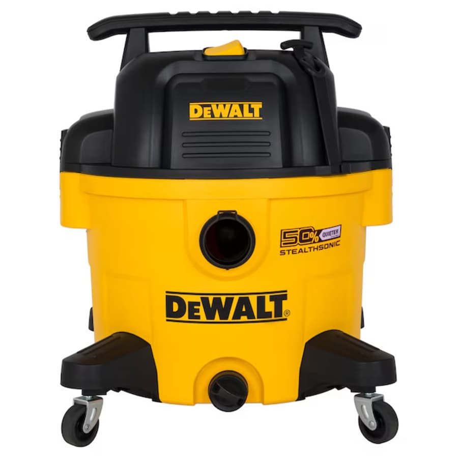 DeWalt Stealthsonic Quiet 9-Gallon 5-HP Corded Wet/Dry Shop Vacuum with Accessories: $89 DeWalt Stealthsonic Quiet 9-Gallon 5-HP Corded Wet/Dry Shop Vacuum with Accessories: $89