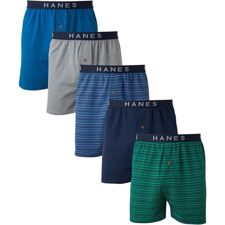 Hanes Men's Underwear Deals at Amazon: Up to 64% off