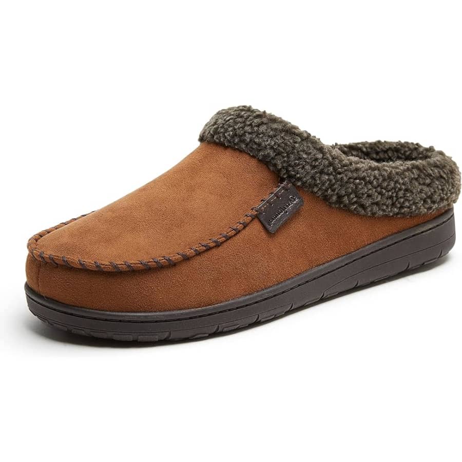 Dearfoams Men's Brendan Memory Foam Slippers: from $19 Dearfoams Men's Brendan Memory Foam Slippers: from $19