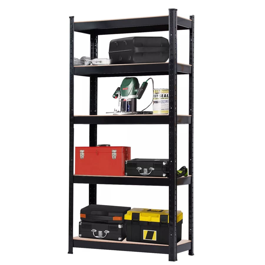 5-Tier Shelving Unit: $39