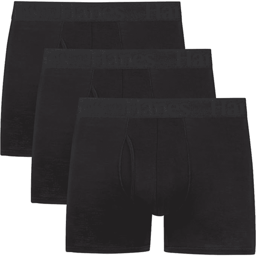 Hanes Men's Originals Supersoft Boxer Brief Trunks 3-Pack: $13
