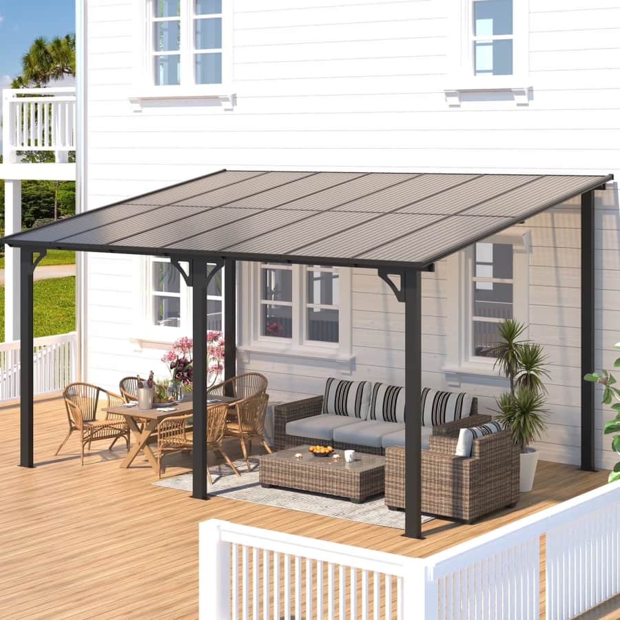 10x14-Foot Hardtop Pergola: $309 10x14-Foot Hardtop Pergola: $309