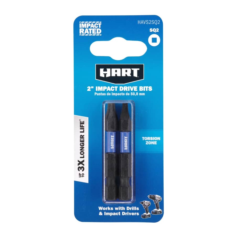 Hart 2-Piece 2" Impact Drive Bit Set: $1.97