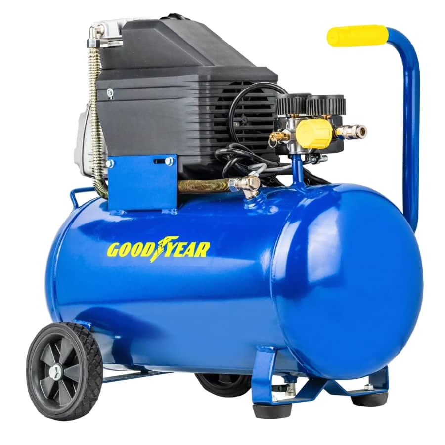Goodyear 10-Gallon 135-PSI Portable Electric Air Compressor: $167 Goodyear 10-Gallon 135-PSI Portable Electric Air Compressor: $167