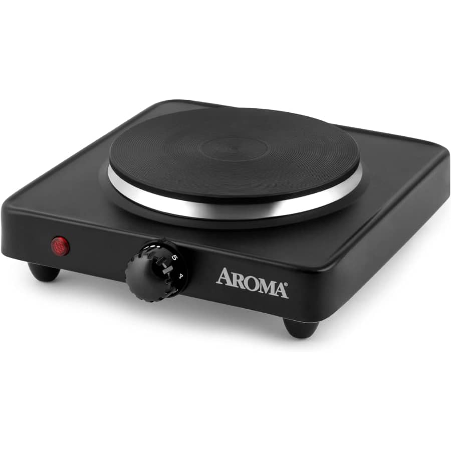 Aroma Housewares Single Burner Hot Plate: $10