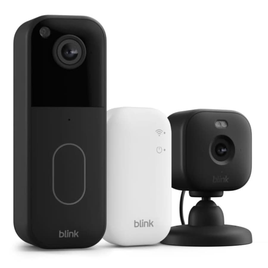 All-new Blink Video Doorbell + Mini 2 Camera Bundle: $39.99