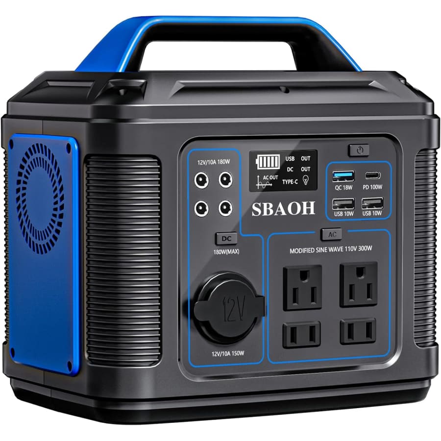 SBAOH P302 300W Portable Power Station: $109 SBAOH P302 300W Portable Power Station: $109