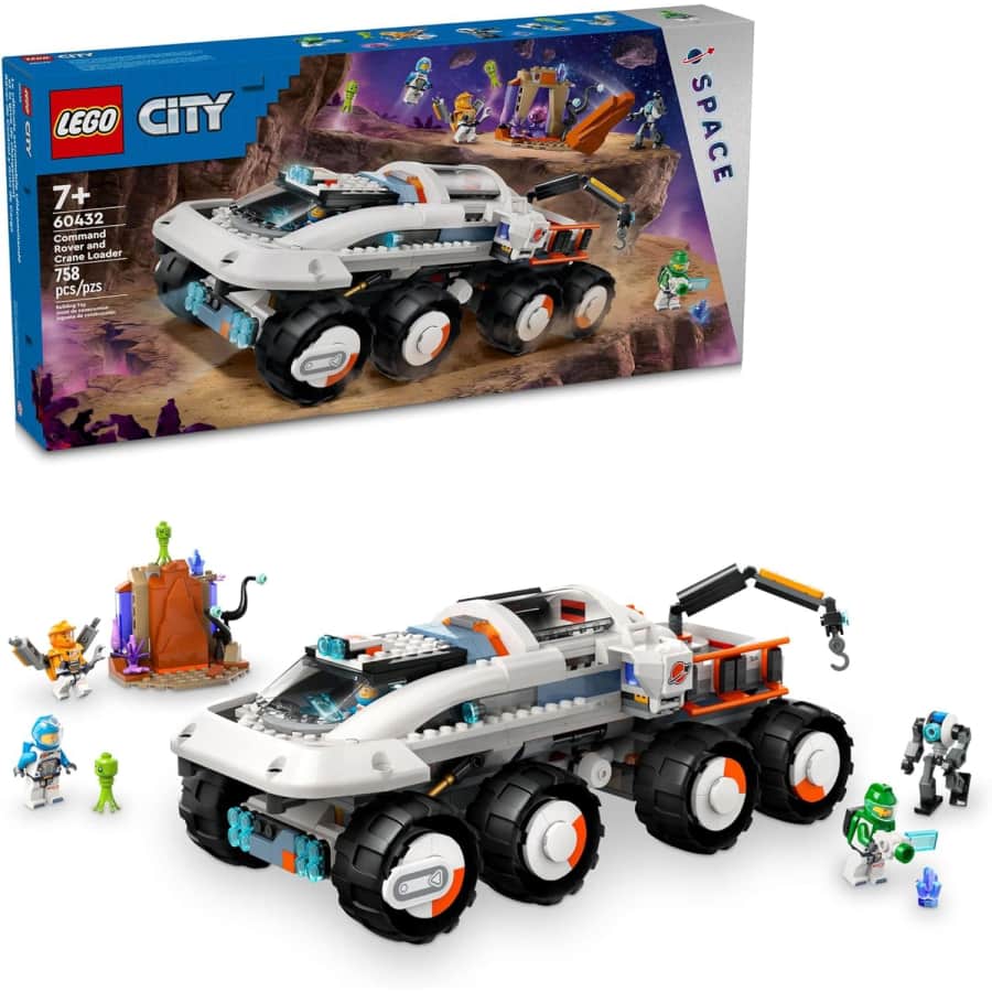 LEGO City Command Rover and Crane Loader: $59.49