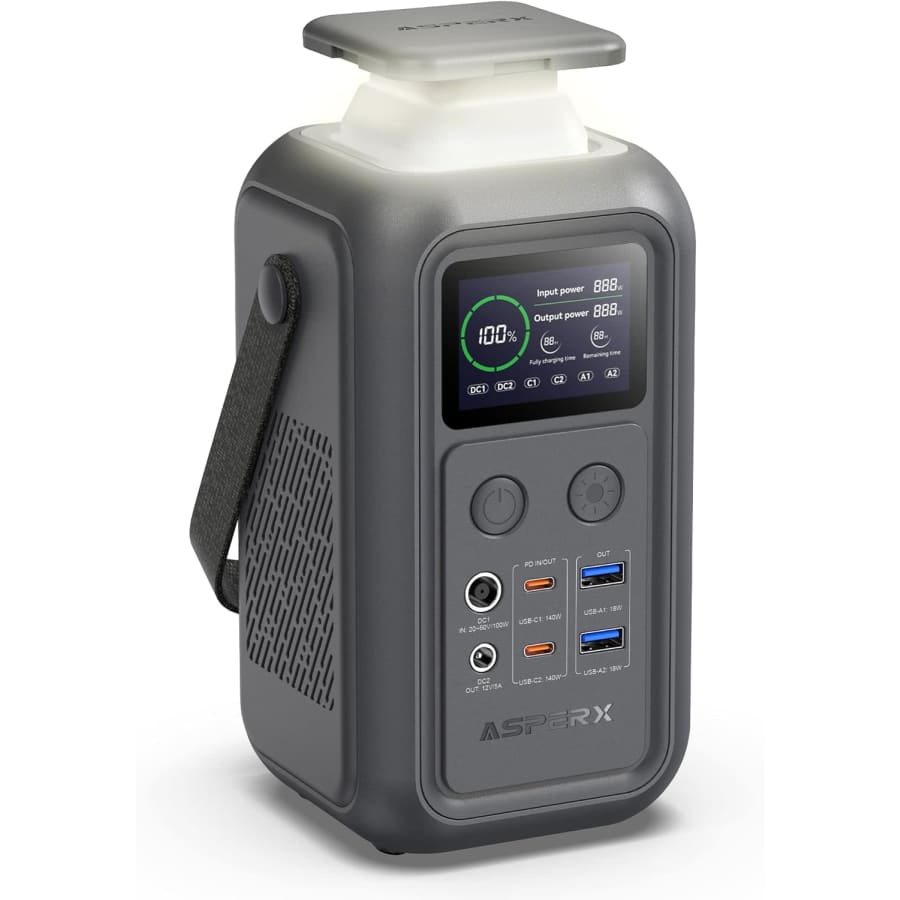 AsperX 60,000mAh Portable Power Station: $90