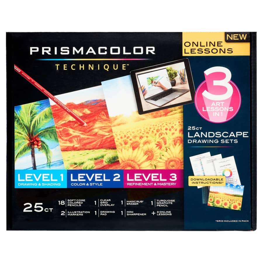 Prismacolor Landscape Drawing Set: $7