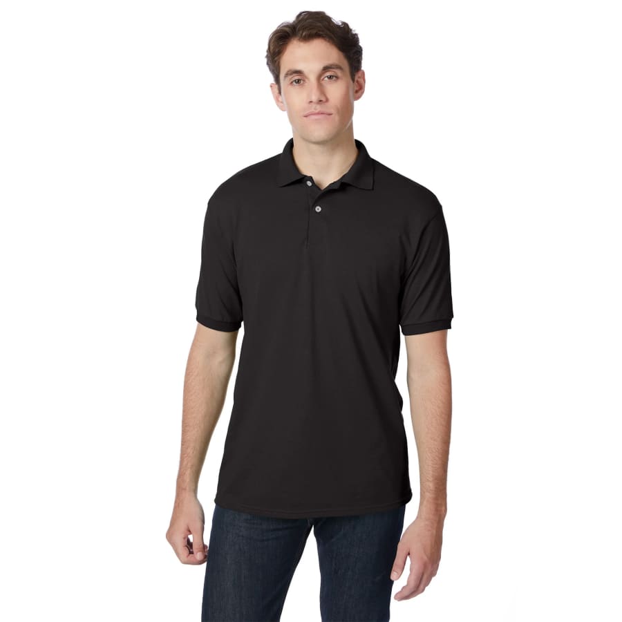 Hanes Men's EcoSmart Polo Shirt: $7 Hanes Men's EcoSmart Polo Shirt: $7