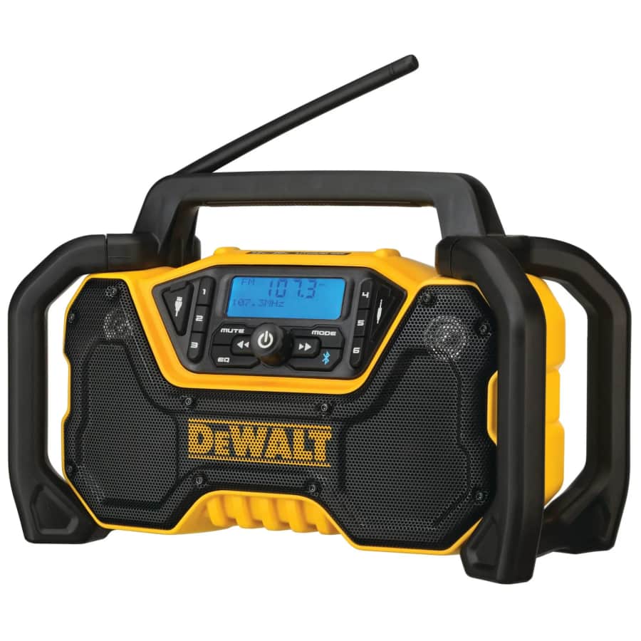 DeWalt 20-Volt Max Water-Resistant Bluetooth Jobsite Radio: $119
