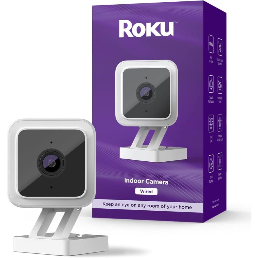 Roku 1080p Indoor Security Camera: $15 Roku 1080p Indoor Security Camera: $15