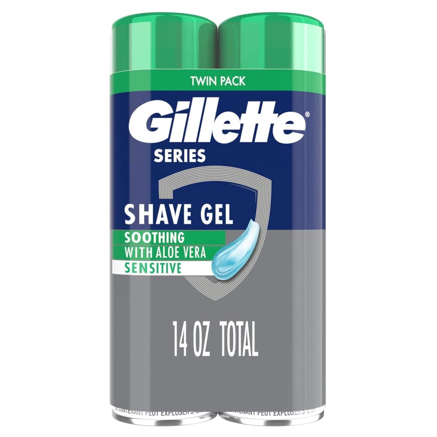 Gillette Series 3X Action Shave Gel Sensitive Twin Pack: $4.49
