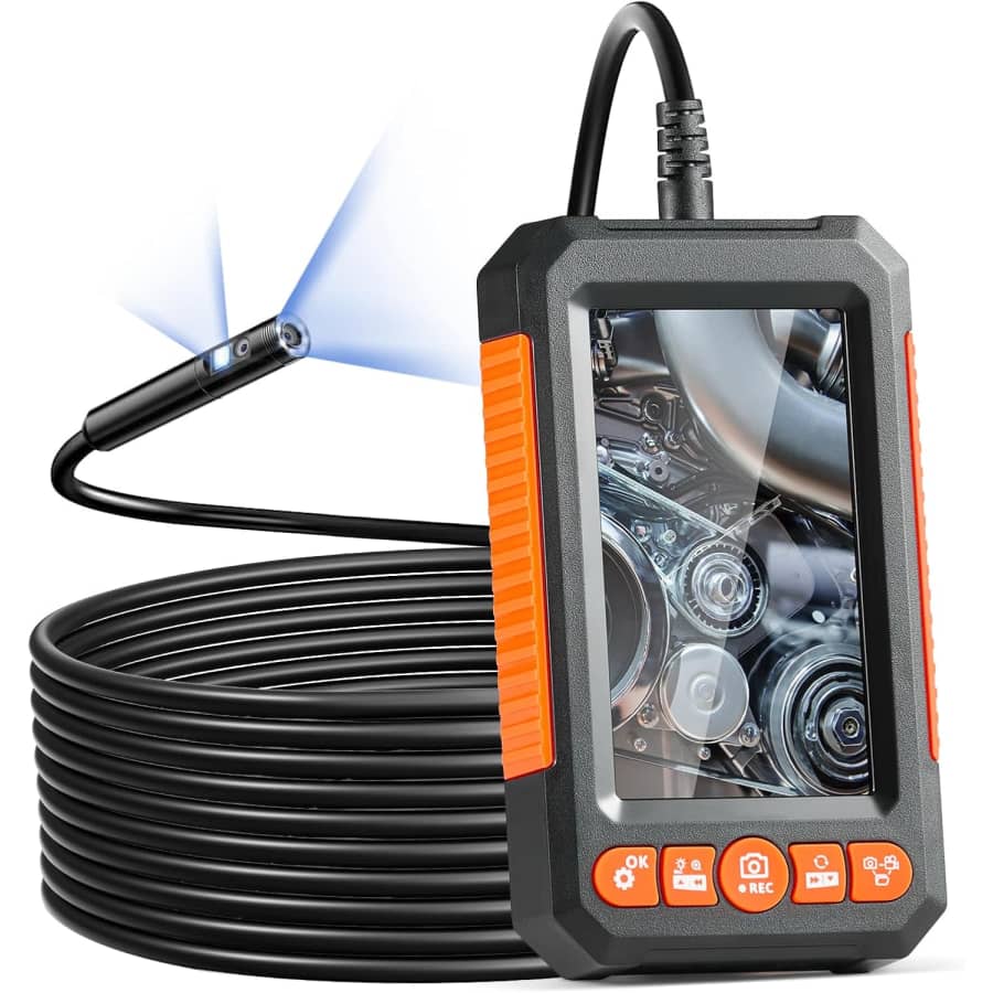 Vevor Dual Lens 4.3" 1080P Endoscope Camera: $34.90