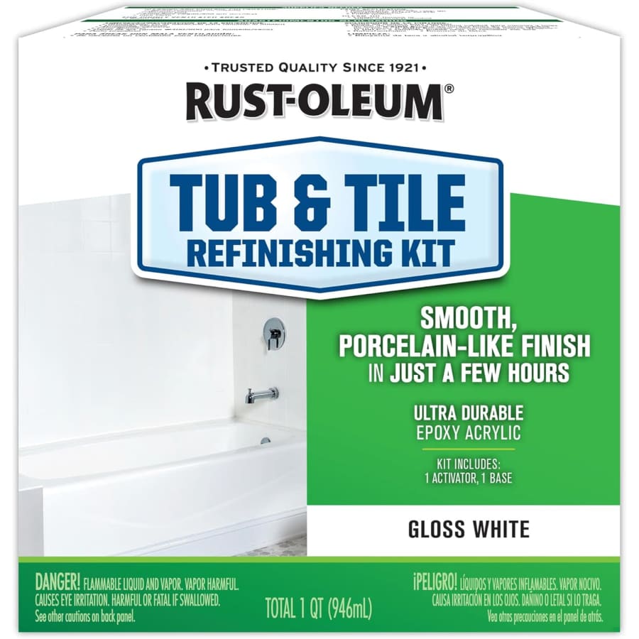 Rust-Oleum Tub & Tile Refinishing Kit: $36.28