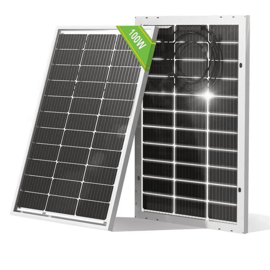 Eco-Worthy Bifacial 10W 12V Solar Panel: $32