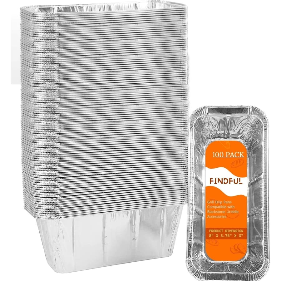 Blackstone Griddle Accessories Drip Pan Liner 100-Pack: $25