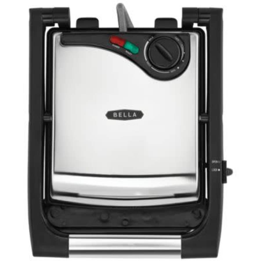 Bella Electric 1,400W Panini Press & Sandwich Grill: $20 Bella Electric 1,400W Panini Press & Sandwich Grill: $20