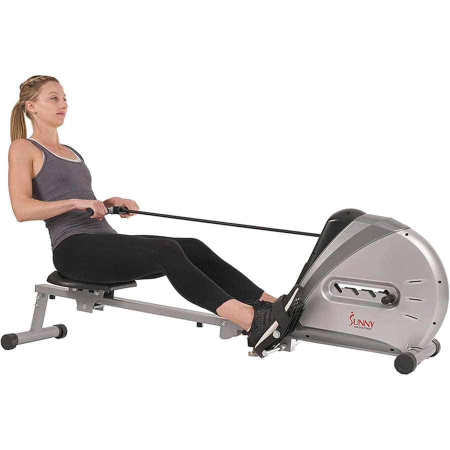 Sunny Health & Fitness Rowing Machine: $106