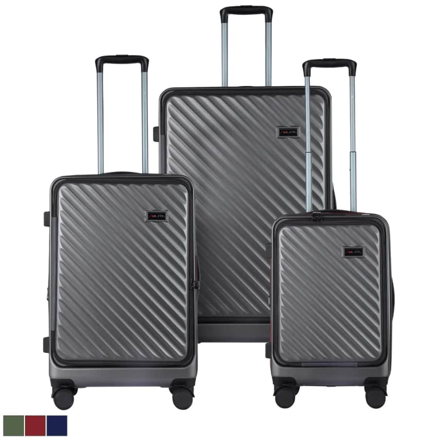 Solite 3-Piece Hardside Luggage Set: $150 Solite 3-Piece Hardside Luggage Set: $150
