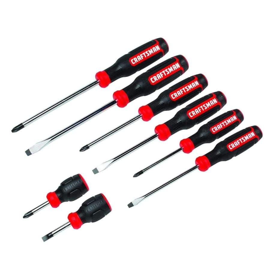 Craftsman 8-Piece Bi-Material Screwdriver Set: $14.98 Craftsman 8-Piece Bi-Material Screwdriver Set: $14.98
