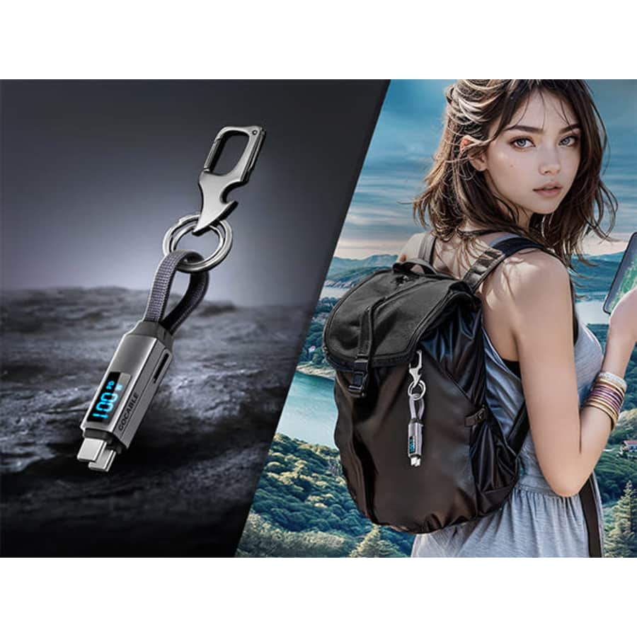 GoCable 8-in-1 Keyring Charger: $21