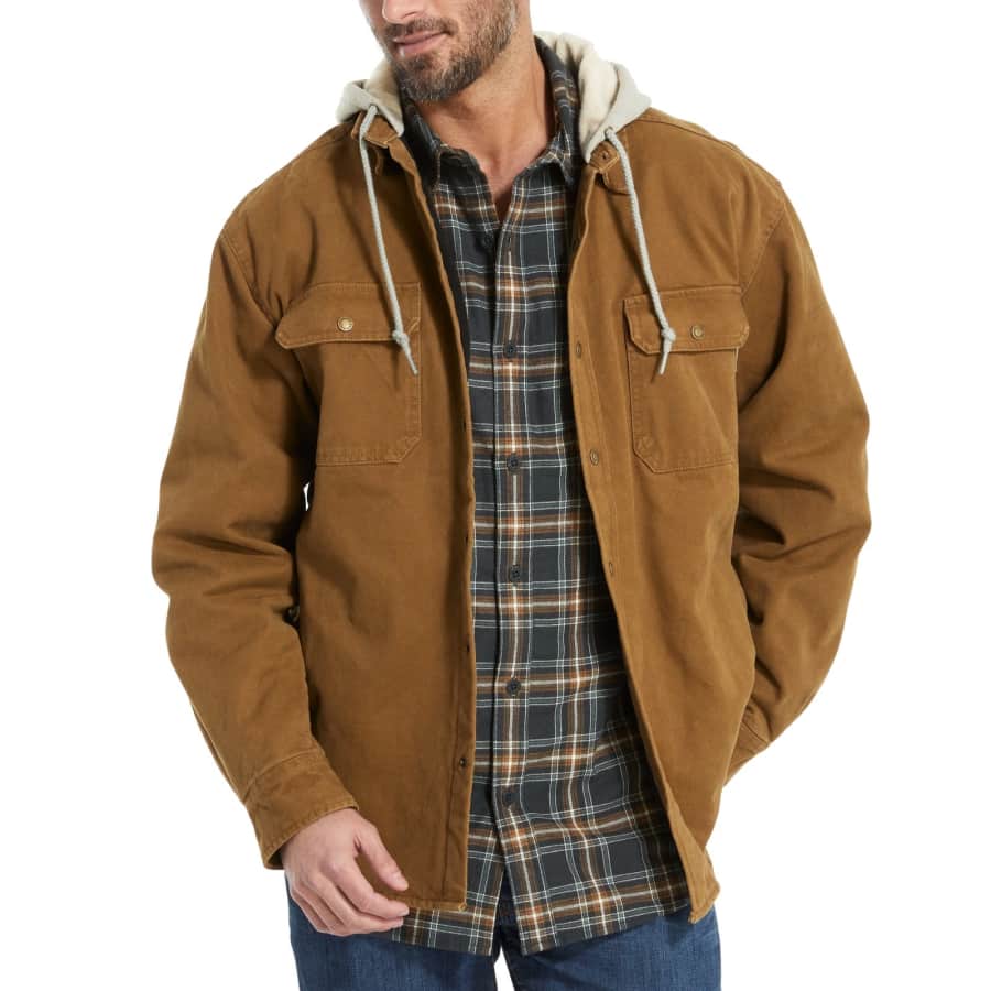Wolverine Men's Overman Hooded Jacket: $18 to $20 Wolverine Men's Overman Hooded Jacket: $18 to $20
