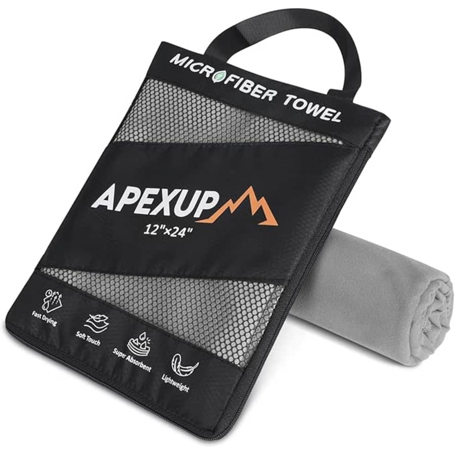 Apexup Microfiber Travel Towel: From $4.89 Apexup Microfiber Travel Towel: From $4.89