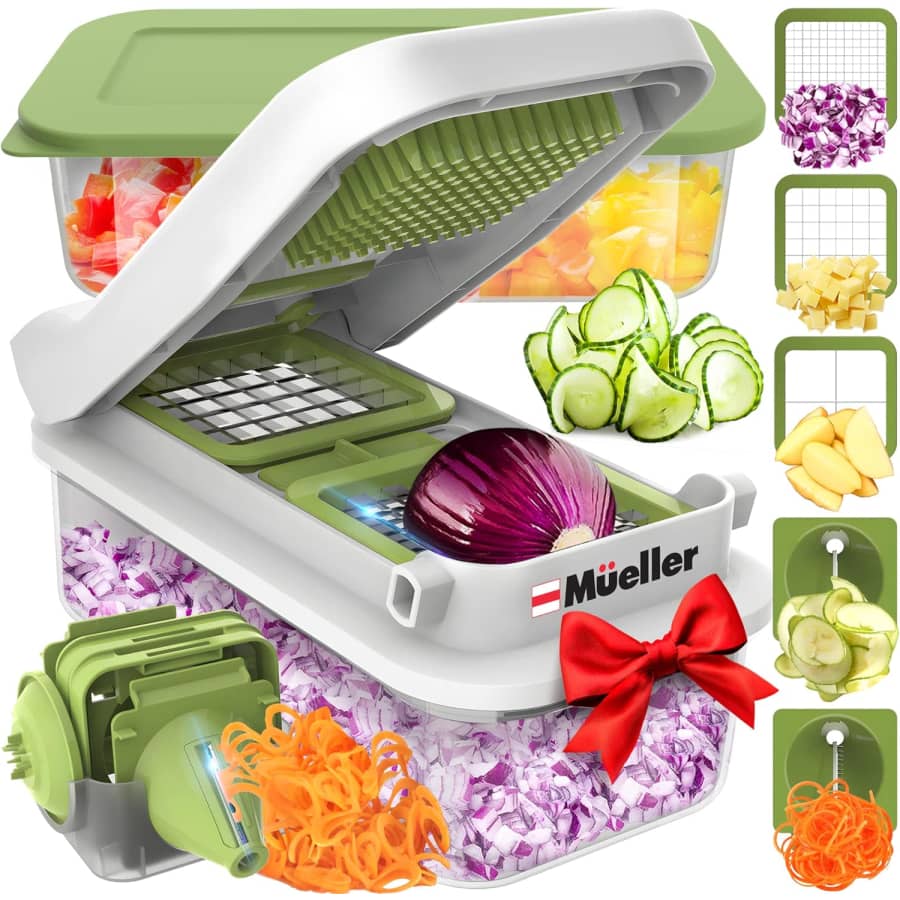 Mueller Pro-Series 5-Blade Vegetable Chopper: $20 Mueller Pro-Series 5-Blade Vegetable Chopper: $20