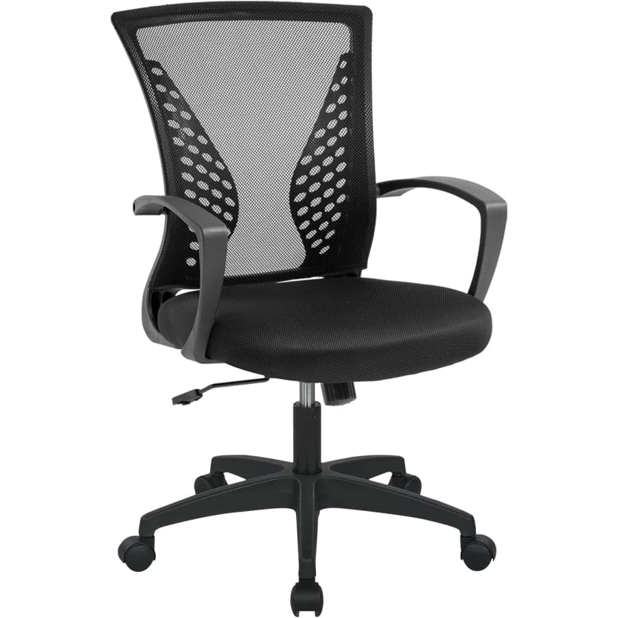 BestOffice Mid Back Mesh Desk Chair: $44