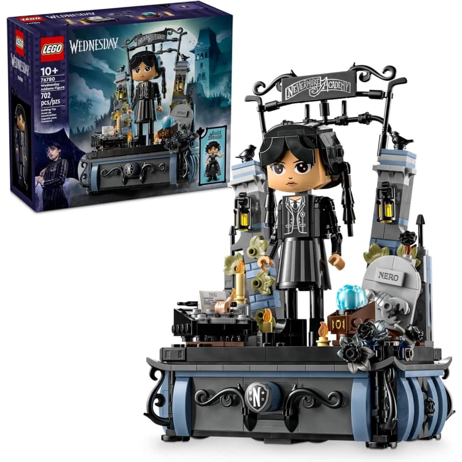 LEGO Wednesday Addams Figure: $24.49 LEGO Wednesday Addams Figure: $24.49