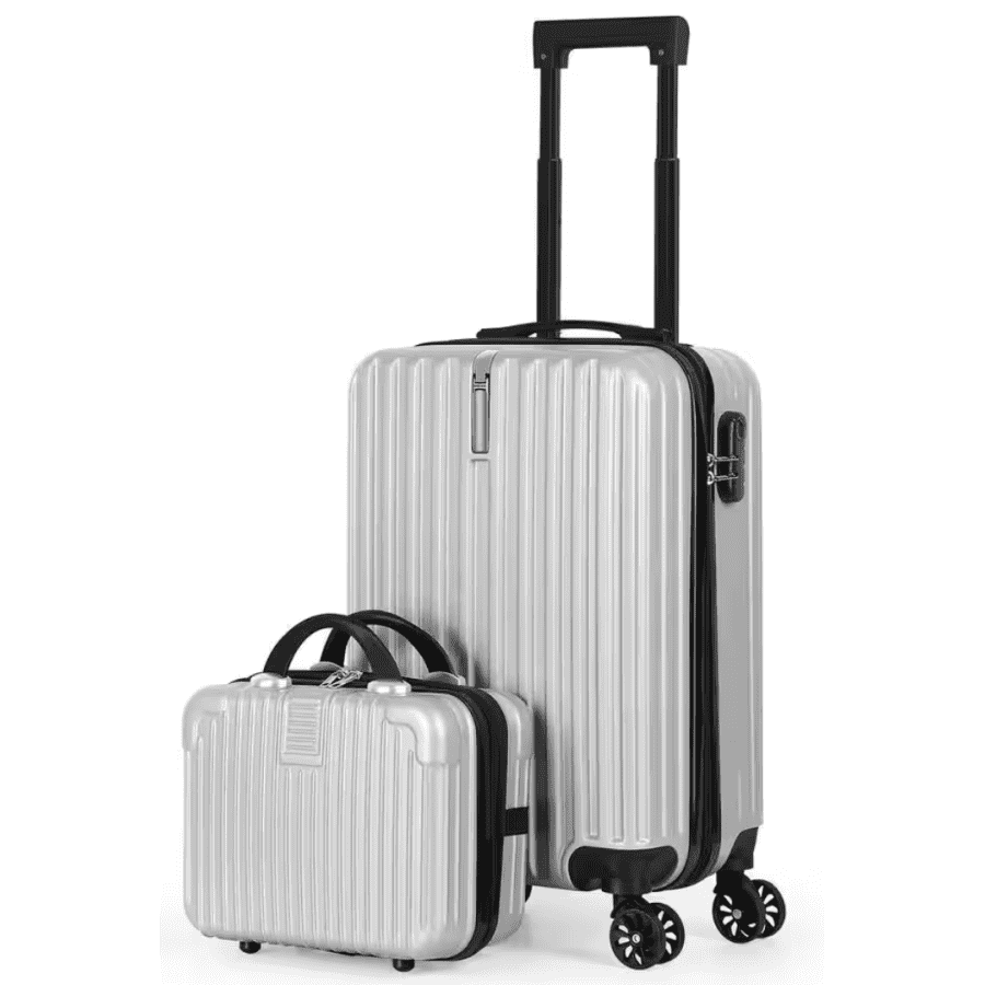 2-Piece Spinner Luggage Set: $32 2-Piece Spinner Luggage Set: $32