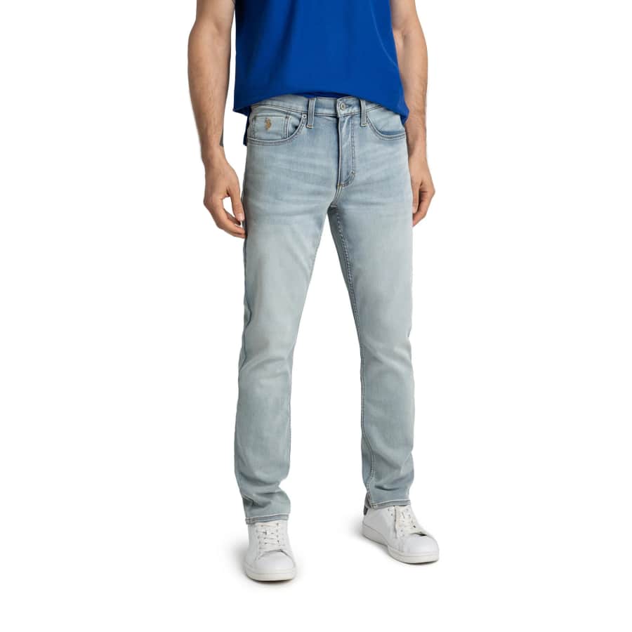 U.S. Polo Assn. Men's Knit Denim Jean: $12 U.S. Polo Assn. Men's Knit Denim Jean: $12