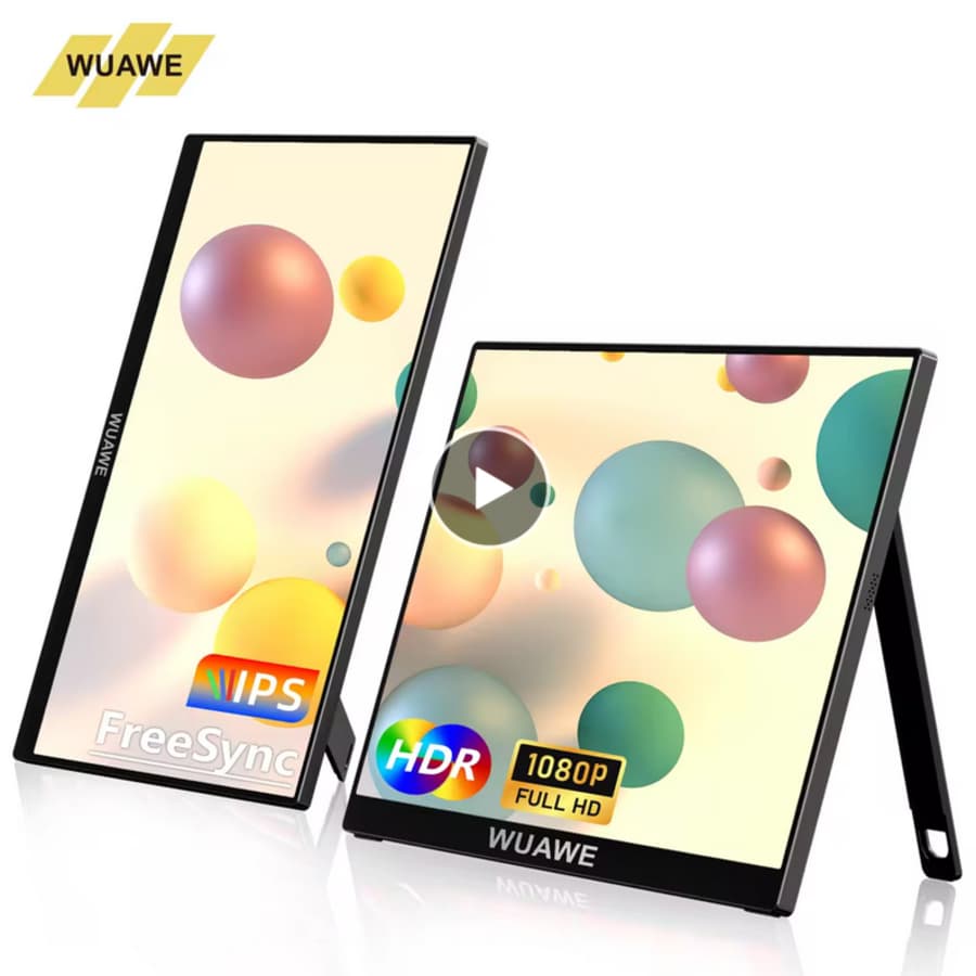 Wuawe 15.6" 1080p HDR IPS Portable Monitor: $51 Wuawe 15.6" 1080p HDR IPS Portable Monitor: $51