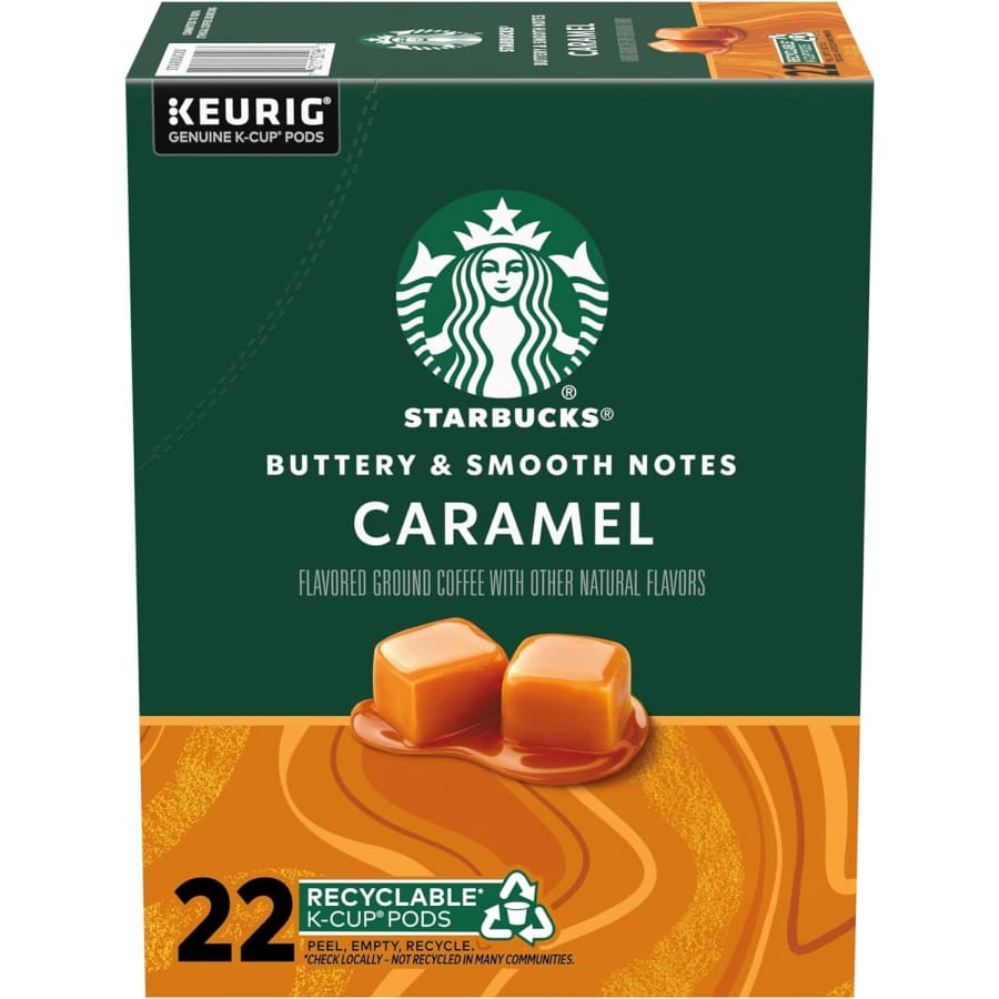 Starbucks 22-Pod Caramel K-Cup Box: $7.97